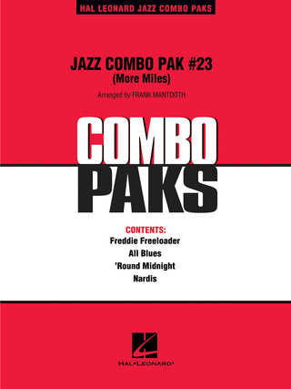 ジャズ・コンボ・パック第23集（マイルス・デイビス曲集 第2集、音源ダウンロード版）《輸入ジャズ楽譜》の画像