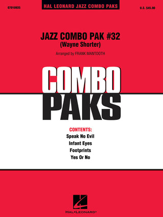 ジャズ・コンボ・パック第32集（ウェイン・ショーター曲集、音源ダウンロード版）《輸入ジャズ楽譜》の画像