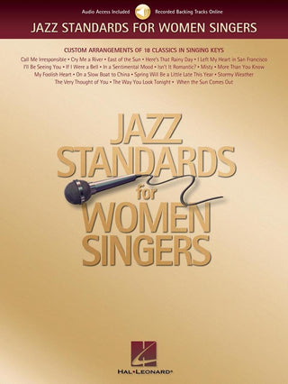 女性シンガーのためのジャズスタンダード集(CD付)《輸入ピアノ楽譜》の画像