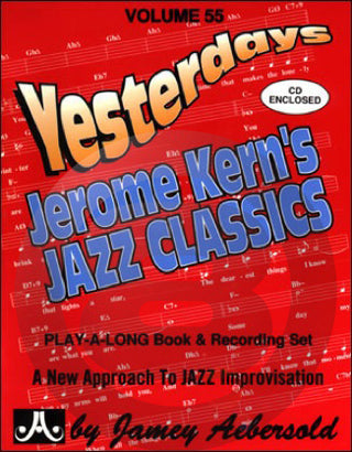 ジェイミー･プレイアロング Vol.55 ジェローム・カーン曲集(音源付)《輸入ジャズ楽譜》の画像