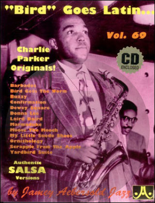 ジェイミー･プレイアロング Vol.69 チャーリー・パーカー・ラテン曲集(音源付)《輸入ジャズ楽譜》の画像