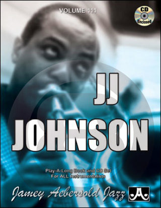 ジェイミー･プレイアロング Vol.111 JJ ジョンソン曲集(音源付)《輸入ジャズ楽譜》の画像
