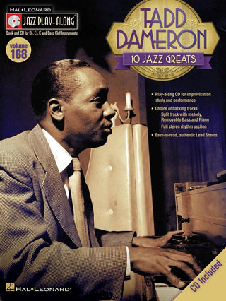 タッド・ダメロン集（Jazz Play Alongシリーズ）《輸入ジャズ楽譜》の画像