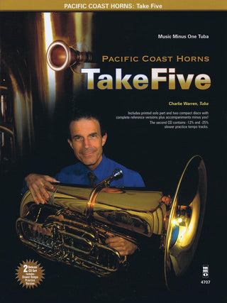 パシフィック・コースト・ホーンVol.1　テイク・ファイブ（CD付）《輸入テューバ楽譜》の画像