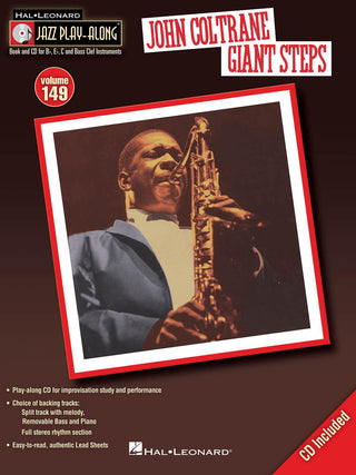 ジョン・コルトレーン／ジャイアント・ステップス（Jazz Play Alongシリーズ）（CD付）《輸入ジャス楽譜》の画像