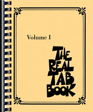 リアル･ブック　Vol.1　タブ譜用(ギターソロ用)《輸入ギター楽譜》の画像