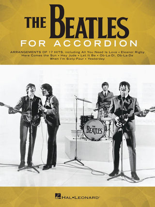 アコーディオンで弾くビートルズ（17曲収録）《輸入アコーディオン楽譜》の画像