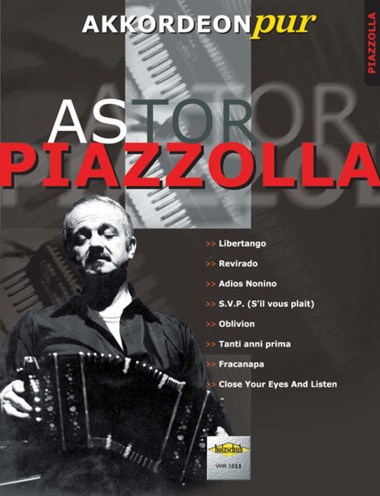 アコーディオンのためのアストル・ピアソラ vol.1(8曲収録)《輸入アコーディオン楽譜》の画像