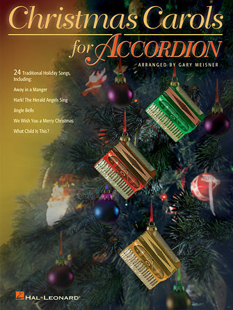 アコーディオンでクリスマス・キャロル(きよしこの夜，ひいらぎかざろう他全24曲)《輸入アコーディオン楽譜》の画像