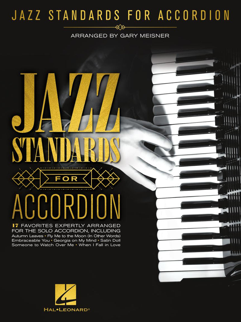 アコーディオンでジャズ・スタンダード(枯葉，星影のステラ他全17曲)《輸入アコーディオン楽譜》の画像
