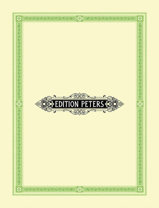 フランク／オルガン作品集全4巻 第4巻《輸入オルガン楽譜》（ペータース出版）の画像