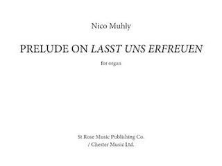 ニコ・マーリー／最後のエルフロイエンのコラール前奏曲 (2007)《輸入オルガン楽譜》