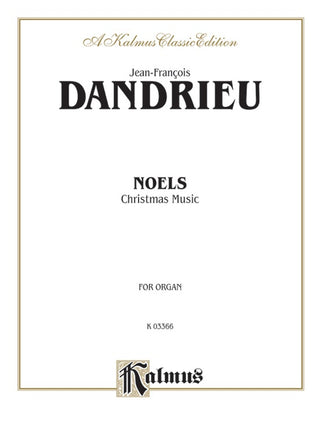 ダンドリュー／ノエル（クリスマス・オルガン曲集）《輸入オルガン楽譜》