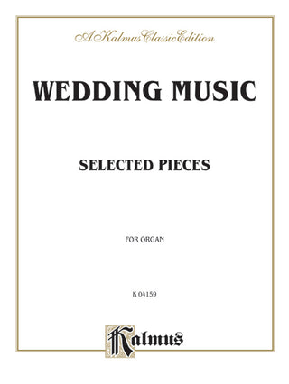 結婚式の音楽《輸入オルガン楽譜》