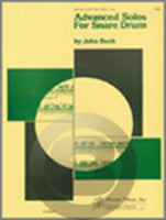 ベック／スネアドラムのための上級ソロ集《輸入スネアドラム教本》の画像