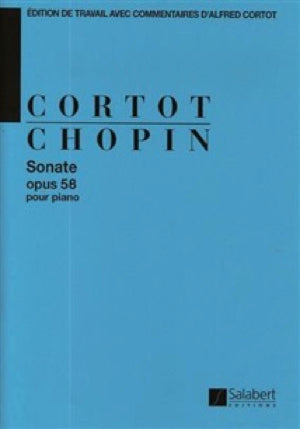 ショパン／ピアノ・ソナタ op.58《輸入ピアノ楽譜》の画像