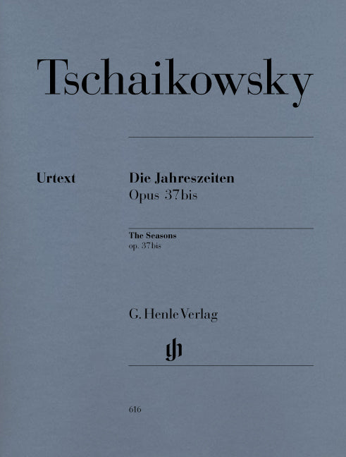 チャイコフスキー／四季 op.37bis (原典版/ヘンレ社)《輸入ピアノ楽譜》の画像