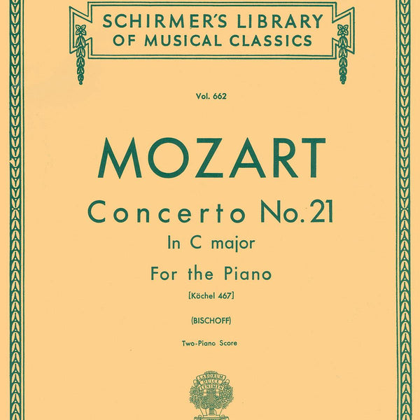 モーツァルト／ピアノ協奏曲 第21番 ハ長調 K.467《輸入ピアノ楽譜