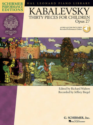 カバレフスキー／子供のための30の小品 op.27(音源ダウンロード版)《輸入ピアノ楽譜》の画像