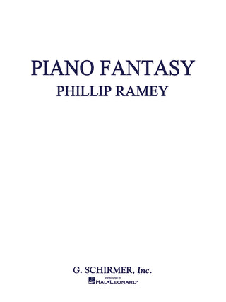 P.ラミー／ピアノファンタジー《輸入ピアノ楽譜》の画像