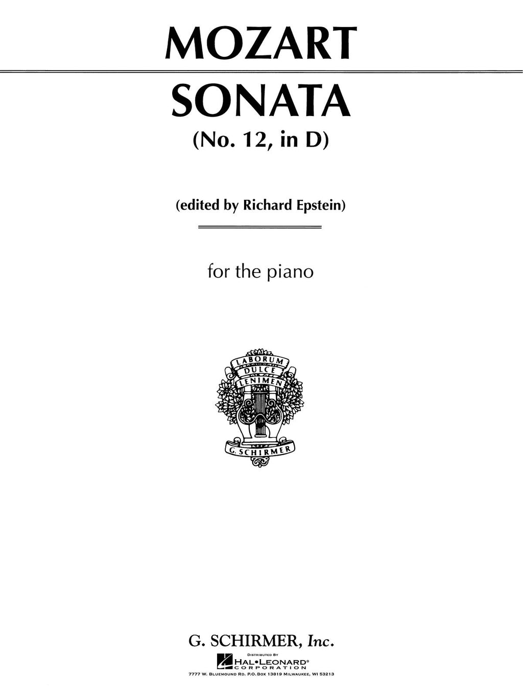 モーツァルト／ピアノ・ソナタ 第9番 ニ長調 K.311《輸入ピアノ