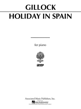 W.ギロック／スペインの休日《輸入ピアノ楽譜》の画像