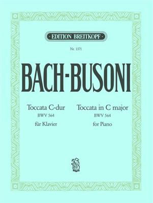J.S.バッハ／トッカータ・ハ長調・BWV564(ブゾーニ編)《輸入ピアノ楽譜》の画像