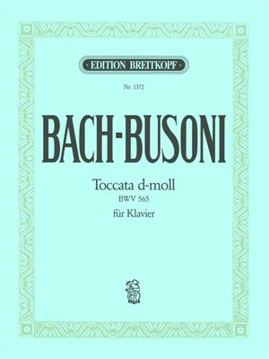 J.S.バッハ／トッカータ・ニ短調・BWV565(ブゾーニ編)《輸入ピアノ楽譜》の画像