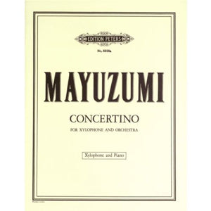 黛 敏郎／シロフォンと管弦楽のための小協奏曲（スコア）(ペータース出版)《輸入ピアノ楽譜》の画像