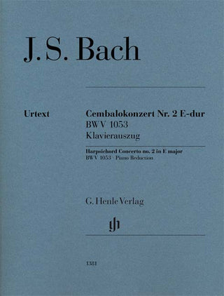 J.S.バッハ／チェンバロ協奏曲第2番 ホ長調 BWV1053(2台ピアノ) (原典版/ヘンレ社)《輸入ピアノ楽譜》の画像