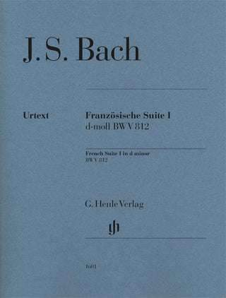 J.S.バッハ／フランス組曲　第1番 ニ短調 BWV 812 (原典版/ヘンレ社)《輸入ピアノ楽譜》の画像