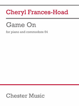 ピアノとコモドール64のためのゲーム・オン《輸入ピアノ楽譜》の画像