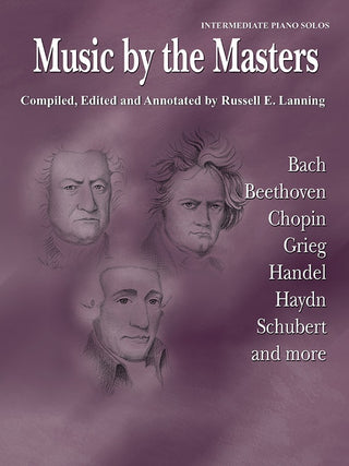 ミュージック・バイ・ザ・マスターズ(Bach，Beethoven，Chopin他65曲)《輸入ピアノ楽譜》の画像