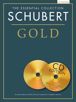ザ・エッセンシャル・コレクション・シューベルト・ゴールド(CD付き)《輸入ピアノ楽譜》の画像