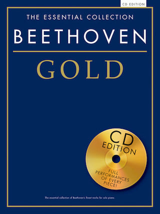 ザ・エッセンシャル・コレクション・ベートーヴェン・ゴールド(CD付き)(16曲収録)《輸入ピアノ楽譜》の画像