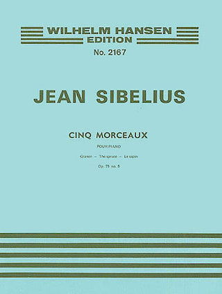 ジャン・シベリウス／5つの小品(樹木の組曲)作品75・第5番《輸入ピアノ楽譜》