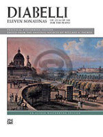 ディアベリ／11のソナタ op.151.168（中級ピアノ） 《輸入ピアノ楽譜》の画像