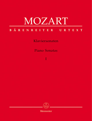 モーツァルト／ピアノ・ソナタ集 第1巻（K. 279-284， 309-311）《輸入ピアノ楽譜》