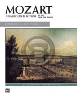 モーツァルト／アダージョ ロ短調 K.540（上級ピアノ）《輸入ピアノ楽譜》の画像