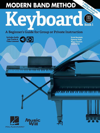 モダン・バンド・メソッド1(45曲収録)(音源・ビデオダウンロード版)《輸入ピアノ楽譜》の画像