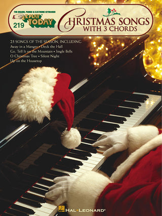 クリスマスソングと3つのコード(初級ピアノ)《輸入ピアノ楽譜》の画像