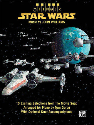 「スター・ウォーズ」(同名映画より)(5本指シリーズ、初級ピアノ）《輸入ピアノ楽譜》の画像