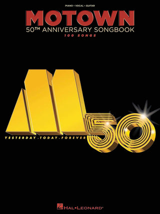 モータウン・レーベル50周年記念曲集(180曲収録)《輸入ピアノ楽譜》の画像