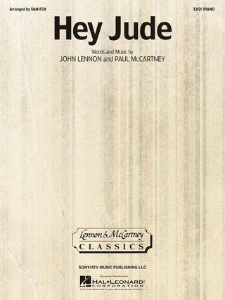 【版元品切】ビートルズ／ヘイ・ジュード（初級ピアノ）《輸入ピアノ楽譜》の画像