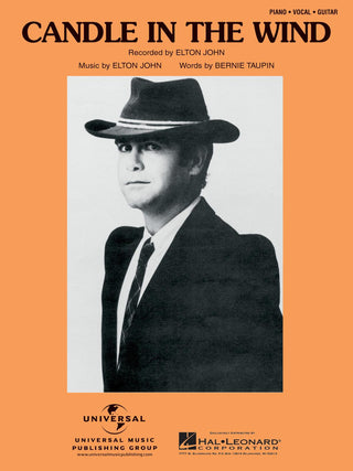 エルトン・ジョン／キャンドル・イン・ザ・ウィンド《輸入ピアノ楽譜》の画像