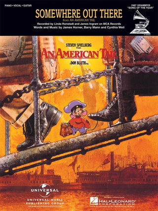 サムウェア・アウト・ゼアー(映画「アメリカ物語」より)(Piano Vocal)《輸入ピアノ楽譜》の画像