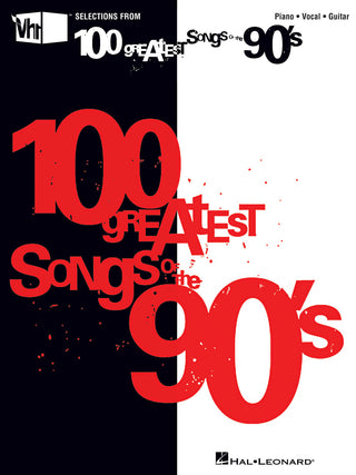 ケーブルテレビ(VH1)による100の90年代曲集《輸入ピアノ楽譜》の画像