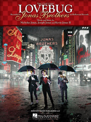 ジョナス・ブラザーズ／ラブバッグ《輸入ピアノ楽譜》の画像