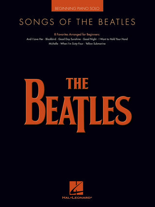 ソングス・オブ・ザ・ビートルズ(初めてのピアノシリーズ)《輸入ピアノ楽譜》の画像