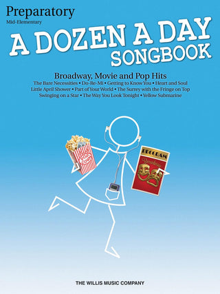 A Dozen a Day Songbook ポピュラーピアノ曲集[導入書1]　(バーナム対応)《輸入ピアノ楽譜》の画像